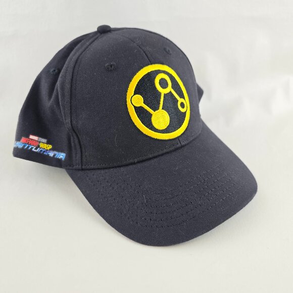 Marvel Quantumania Hat Mens Black Adjustable Baseball Cap Antman Wasp Disney  Of - Picture 1 of 8